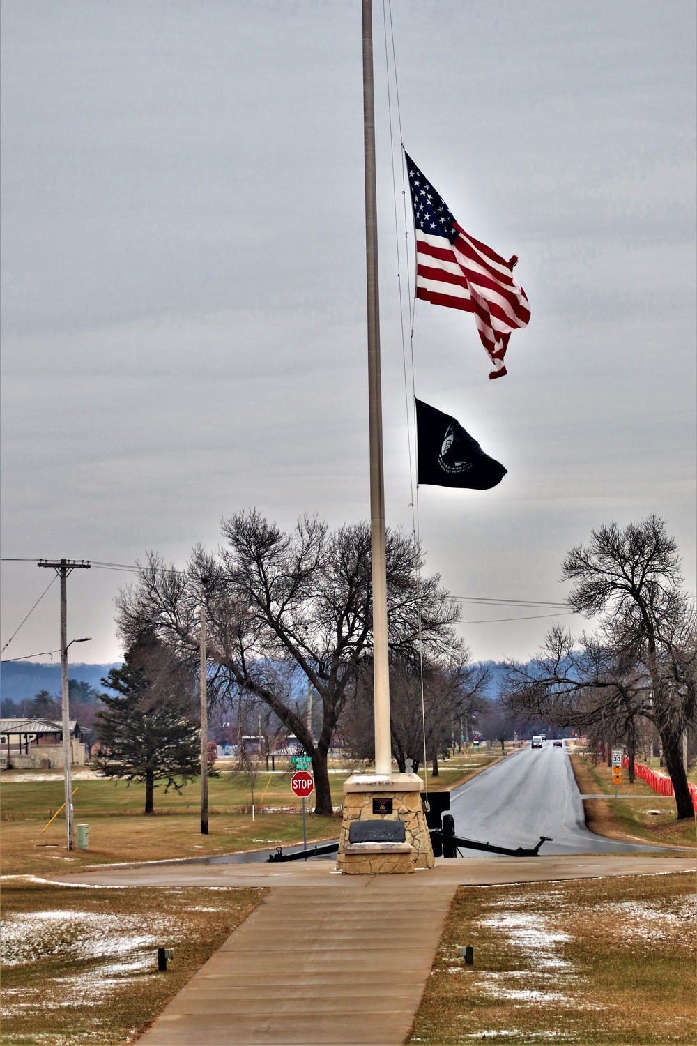 Fort McCoy honors life, service of Bob Dole with half-staffing of flag