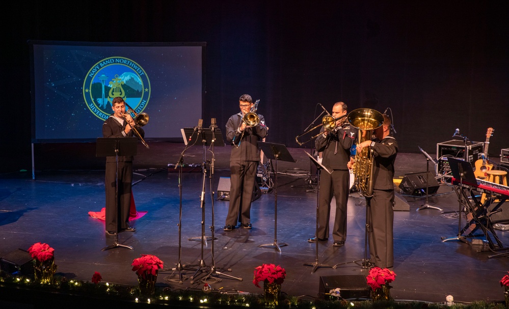 Navy Band Northwest Performs Holiday Concert