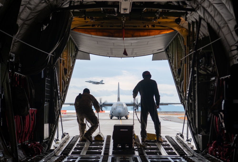 HC-130Js from Yokota Air Base support Operation Iron Dagger