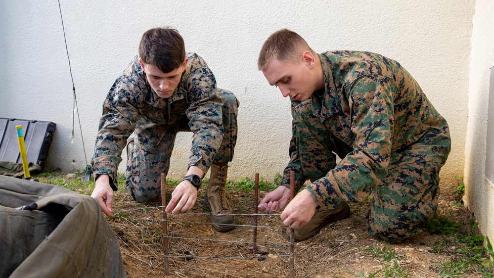 CLR-37 Marines Conduct Single-Channel Radio Exercise