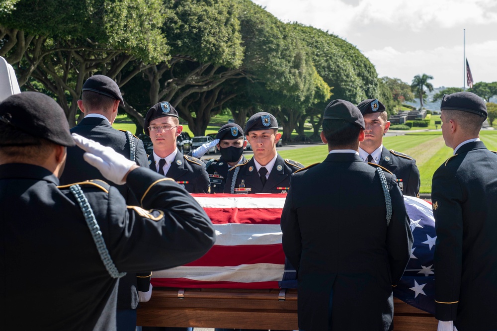 Interment of WWII Soldier