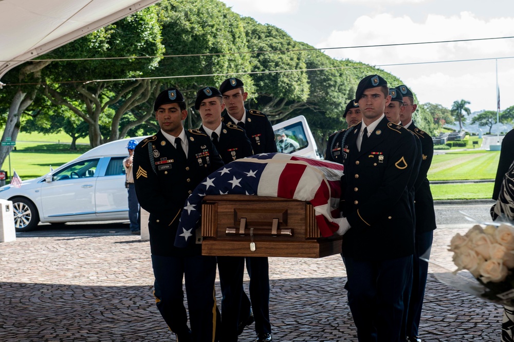 Interment of WWII Soldier