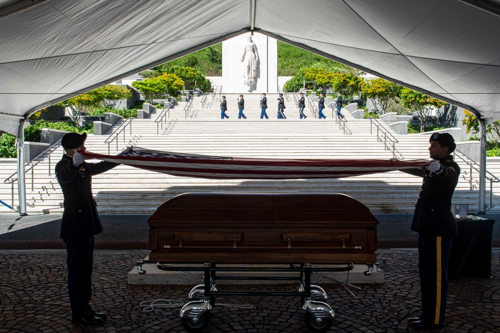 Interment of WWII Soldier