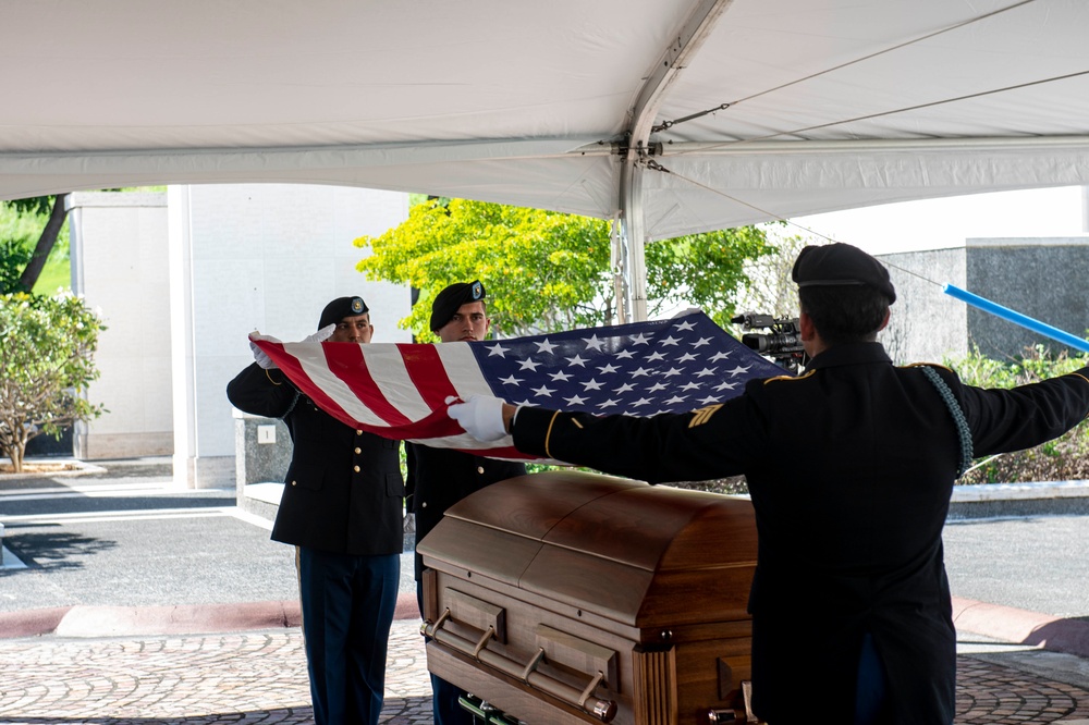 Interment of WWII Soldier