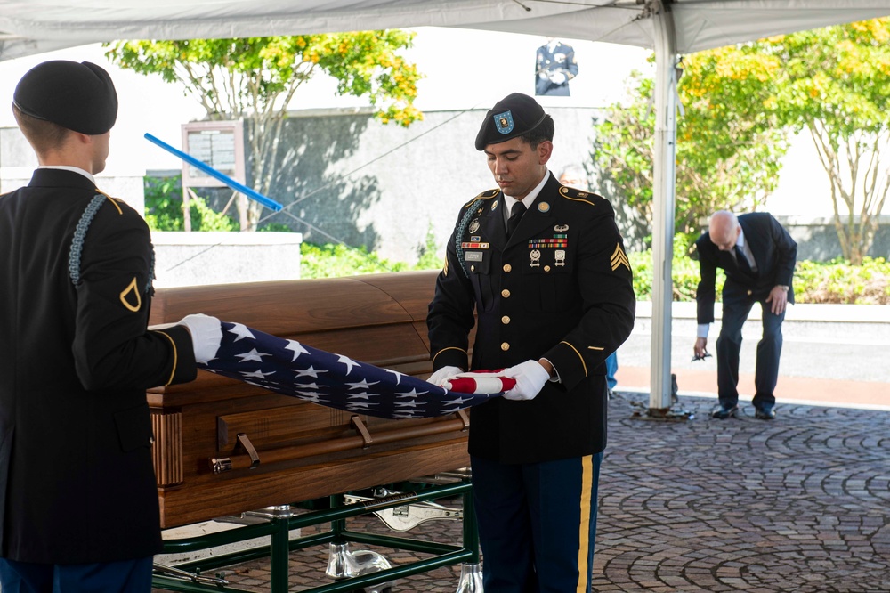 Interment of WWII Soldier
