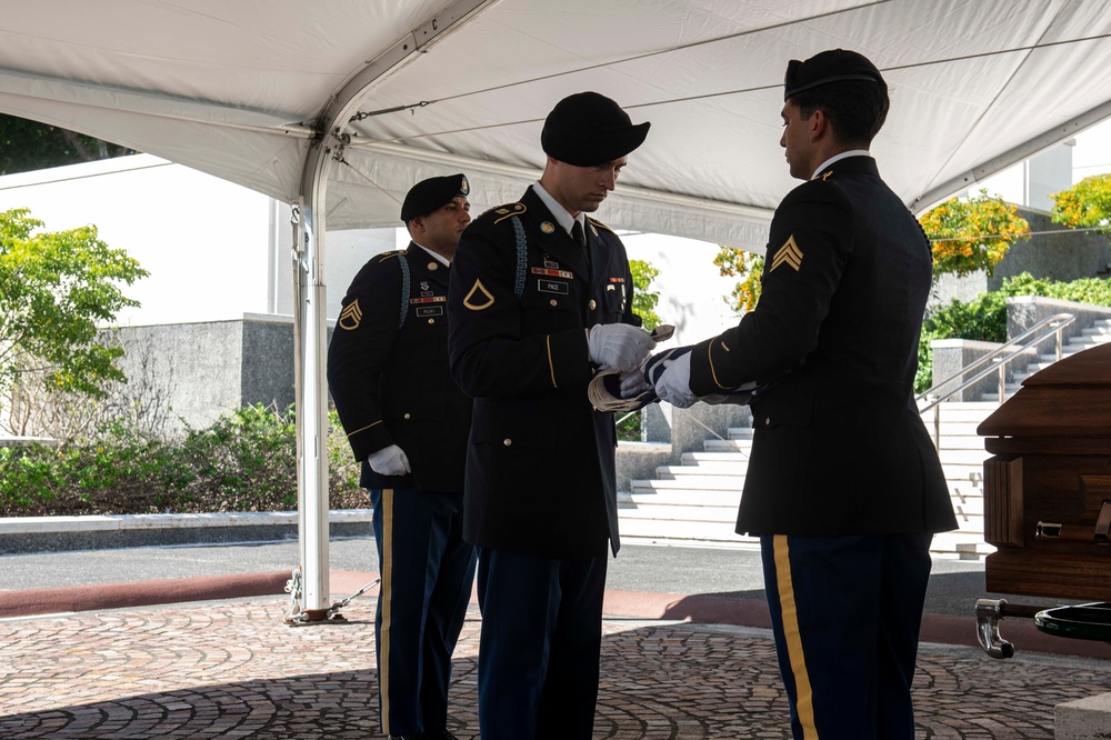 Interment of WWII Soldier