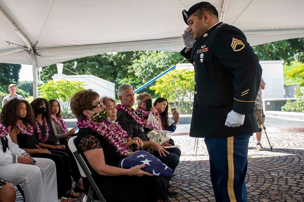 Interment of WWII Soldier