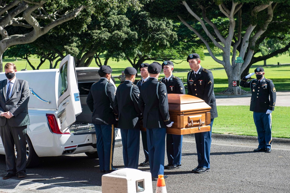 Interment of WWII Soldier