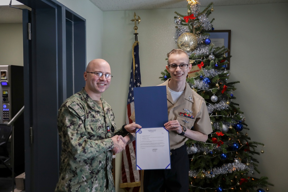 CSG 7 Frocking Ceremony
