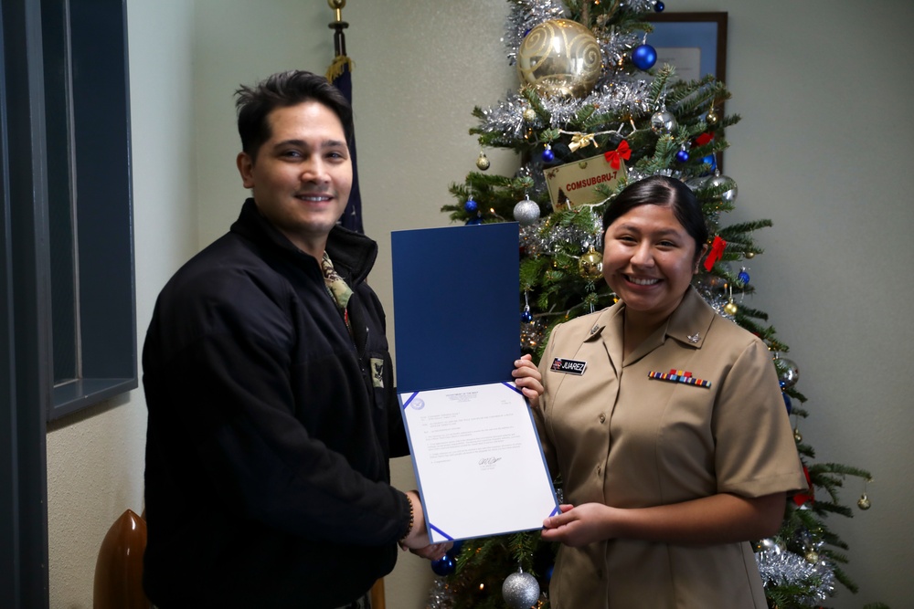 CSG 7 Frocking Ceremony