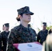 Reenlistment and Promotion atop Mt. Suribachi