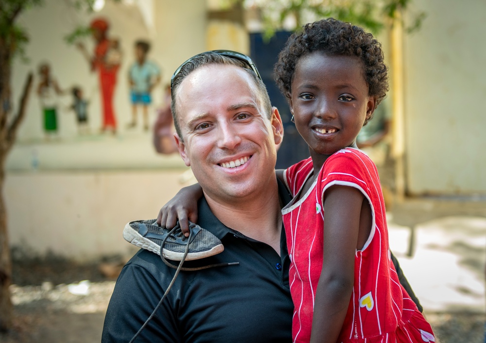 East Africa service members volunteer at local orphanage