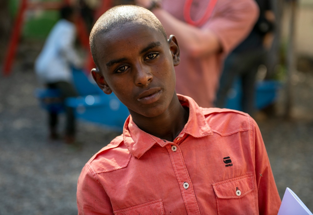 East Africa service members volunteer at local orphanage