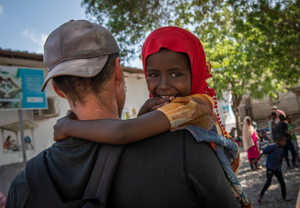 East Africa service members volunteer at local orphanage