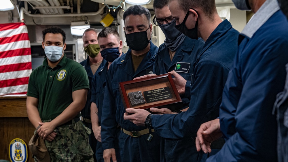 USS O'Kane (DDG 77) Holds Pearl Harbor Remembrance Ceremony