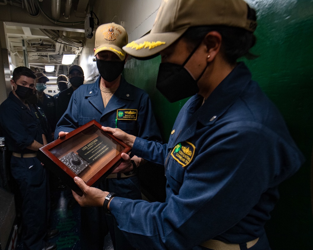 USS O'Kane (DDG 77) Holds Pearl Harbor Remembrance Ceremony