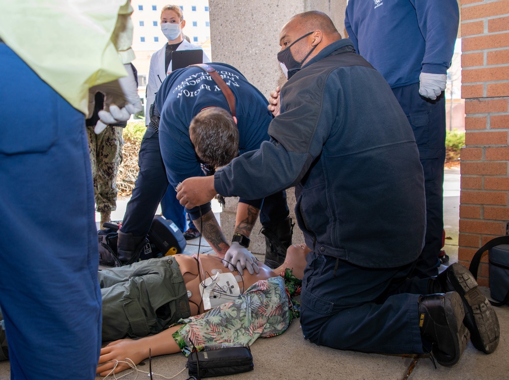 CODE BLUE JOINT DRILL CONDUCTED AT NMCP