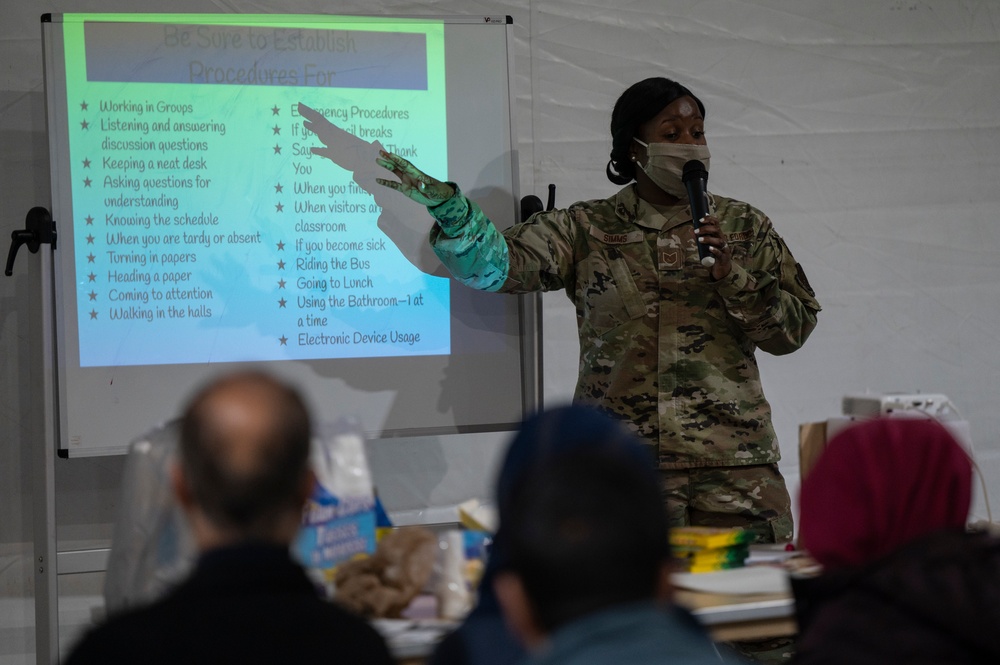 Task Force Liberty gets ready for school