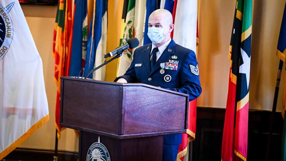 December 2021 Hail and Farewell ceremony