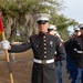 Marine graduates from Marine Corps Recruit Training Parris Island as platoon honor graduate