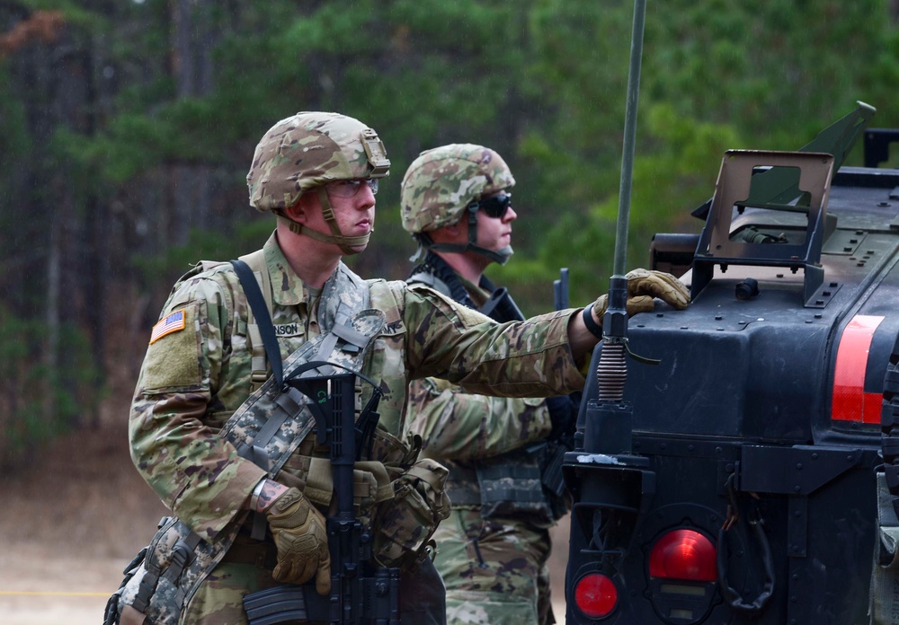 133rd Military Police conduct pre-deployment training operations