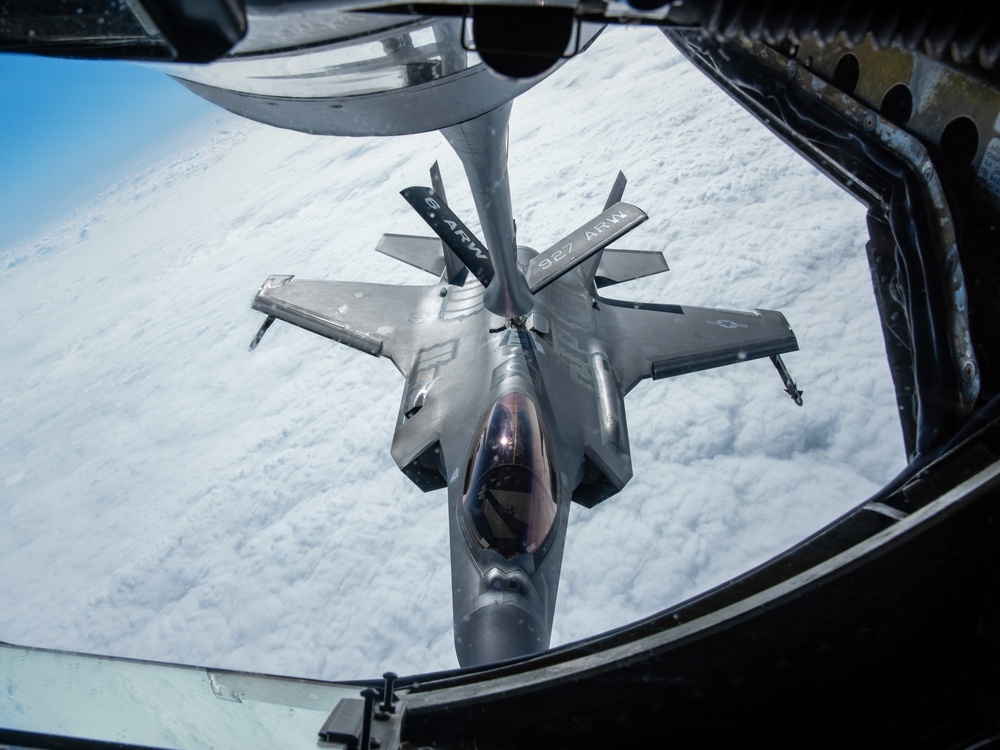 Refueling F35s over Florida