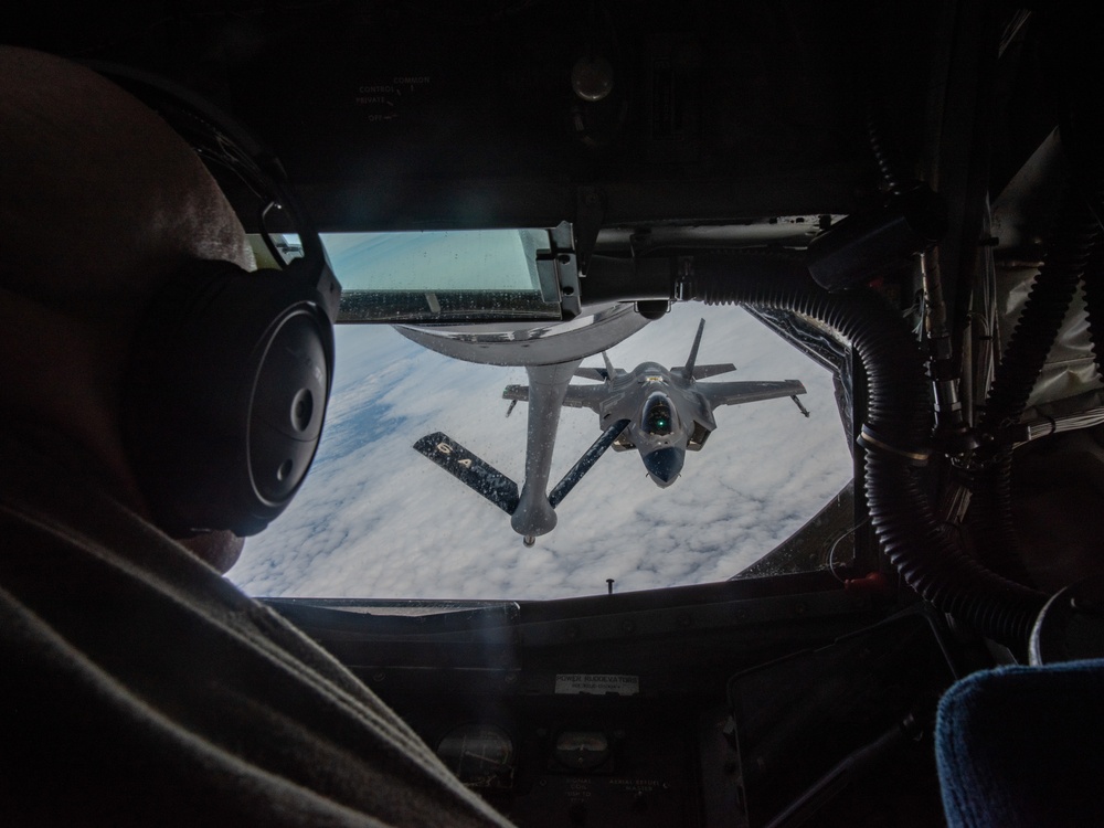 Refueling F35s over Florida