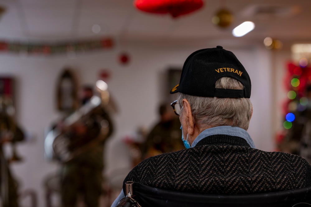 Band of the West, Freedom Brass brings holiday cheer to Team Tyndall