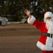 Santa Flies into MCAS New River for the Holiday Season