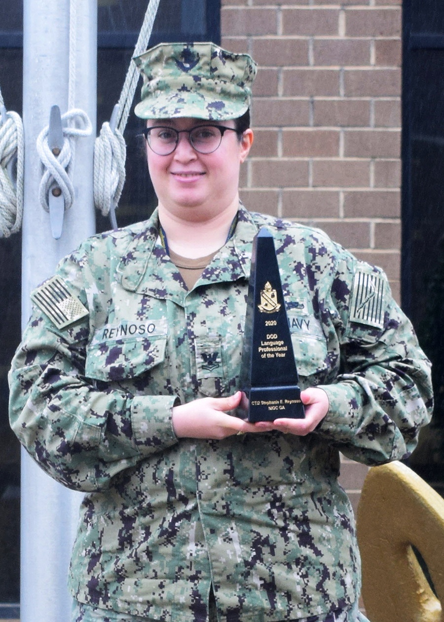 NIOC GA Sailor Lands Linguist of the Year