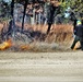 Rare December prescribed burn covers 500-plus acres at Fort McCoy