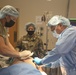 Performing CPR in the operating room