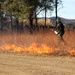 Rare December prescribed burn covers 500-plus acres at Fort McCoy