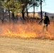 Rare December prescribed burn covers 500-plus acres at Fort McCoy