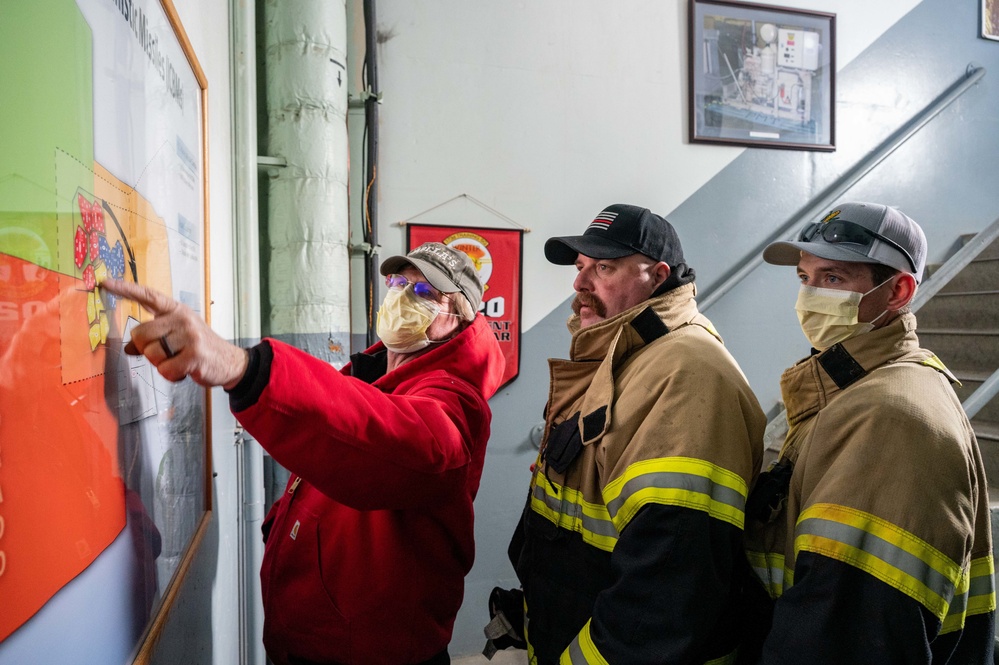 90 CES Fire Department partners with local agencies for Missile Silo Rescue Training