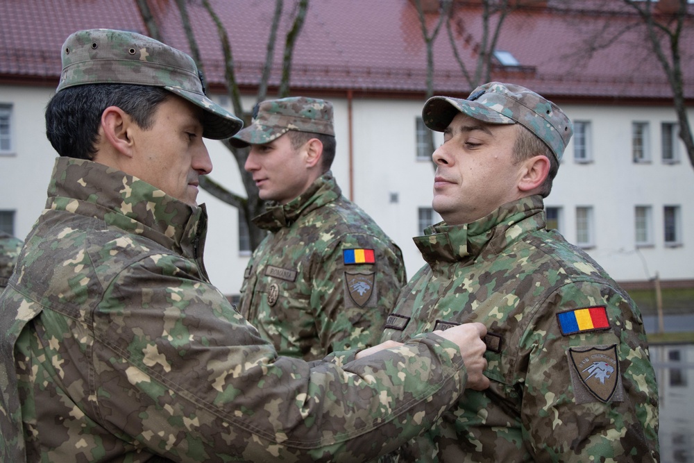 NATO soldiers test their physical fitness to earn the German Armed Forces Badge for Military Proficiency