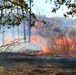 Rare December prescribed burn covers 500-plus acres at Fort McCoy