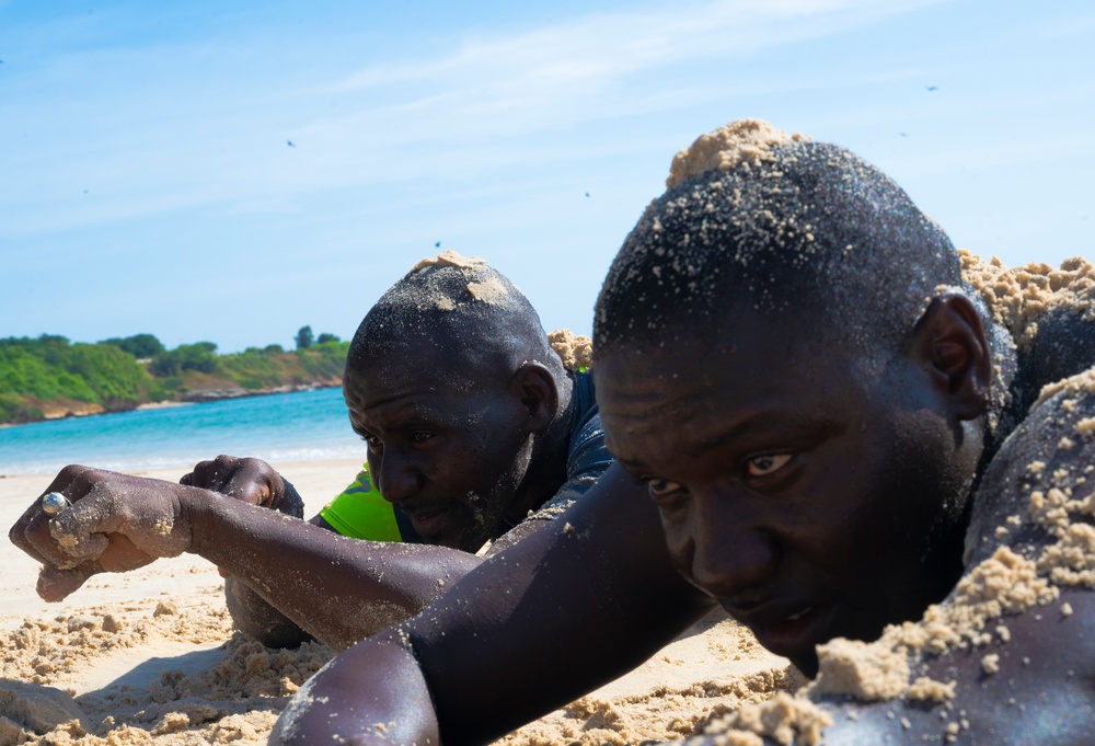 Amphibious Assault Training during Senegal JCET