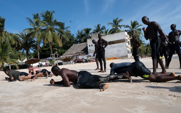 Amphibious Assault Training during Senegal JCET