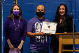 Coral Academy recognized for Nevada Purple Star Award