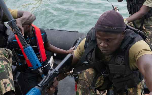 Maritime Interdiction Operations (MIO) Training during Senegal JCET