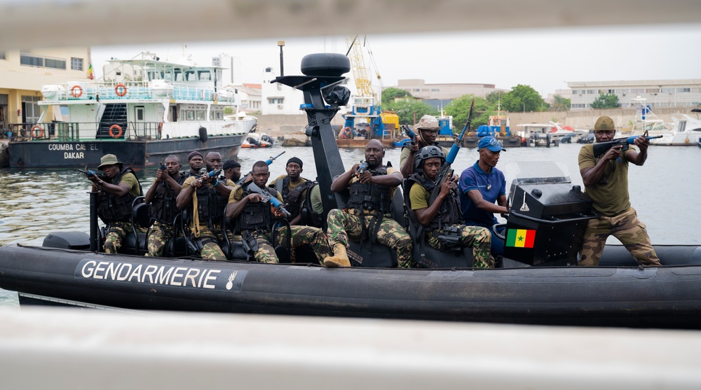 Maritime Interdiction Operations (MIO) Training during Senegal JCET