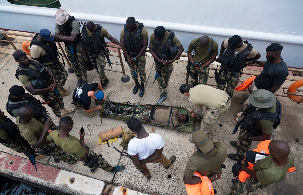 Maritime Interdiction Operations (MIO) Training during Senegal JCET