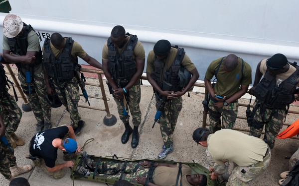 Maritime Interdiction Operations (MIO) Training during Senegal JCET