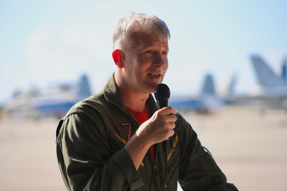 Carrier Air Wing Seven Conducts Change of Command