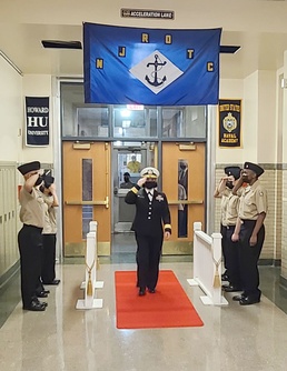 CNSTC Visits Chicago NJROTC Units