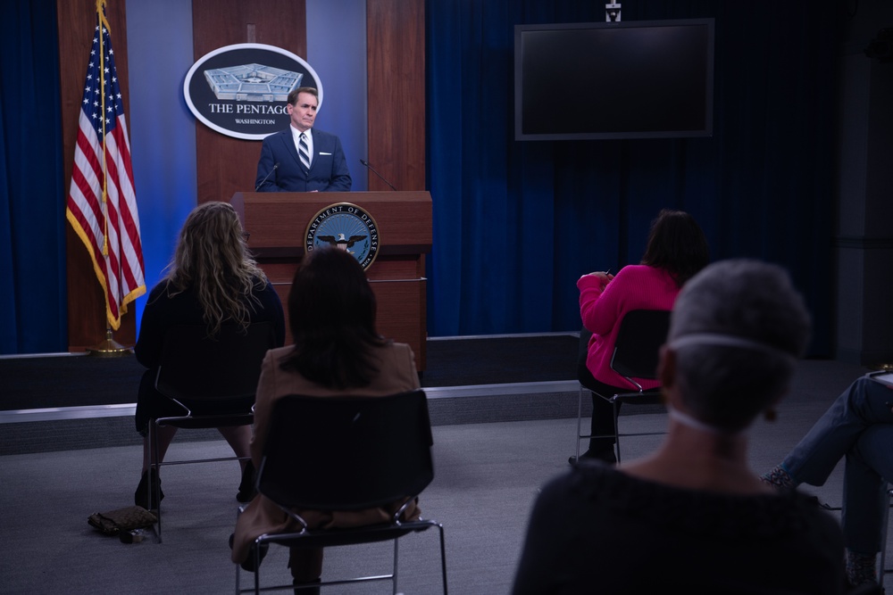 Pentagon Press Briefing