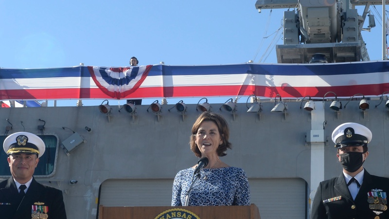 U.S. Navy Celebrates Commissioning of USS Kansas City (LCS 22)