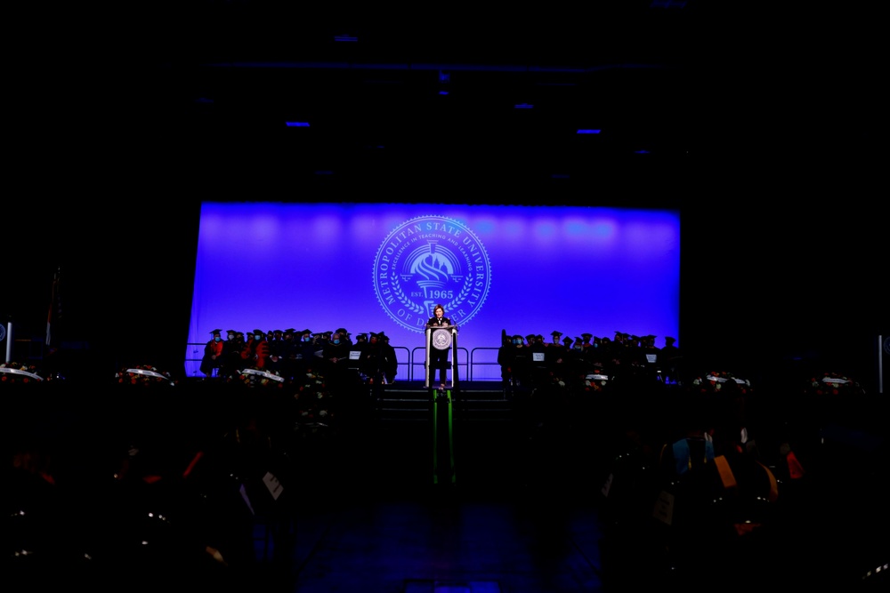 DVIDS Images Gen. Richardson speaks at MSU Denver Commencement