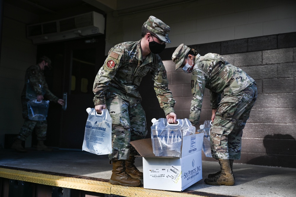 Hale Aina Dining Facility utilizes potable water